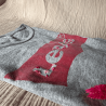 Tee-shirt Levis brodé Logo Fleuri - Alobélise Créations