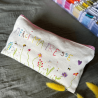 Atelier Broderie Débutant à Asnières - Trousse Fleurie à Broder