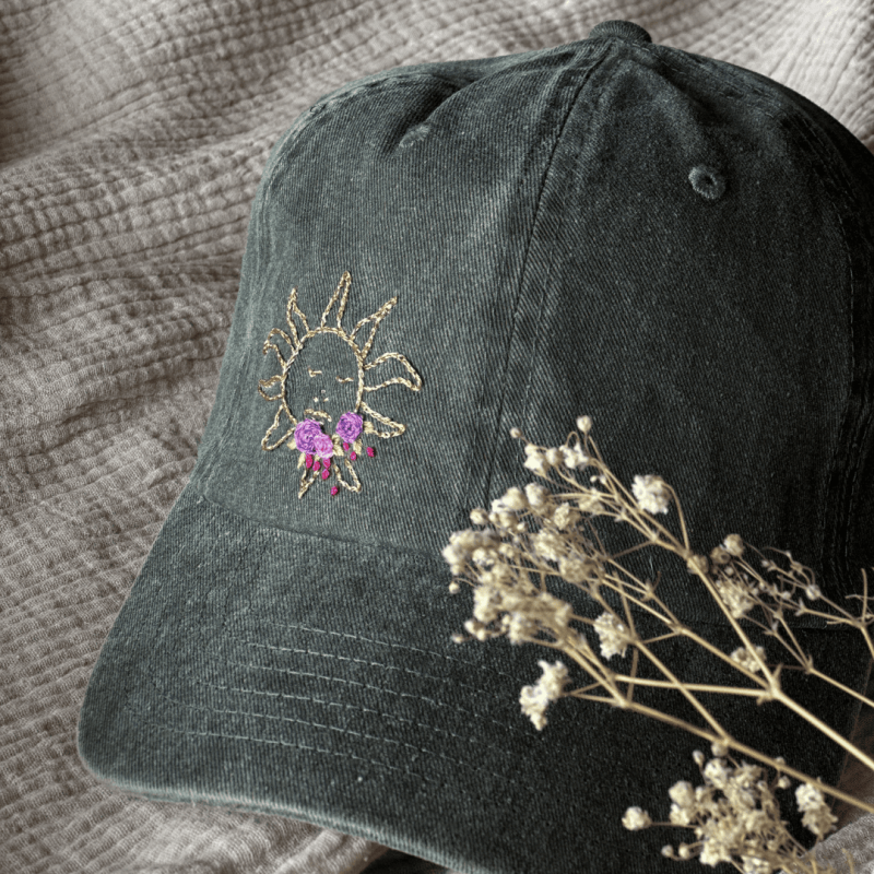 Casquette brodée apéro broderie