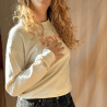 Sweatshirt Jonquilles - Alobélise Créations