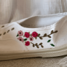 Baskets personnalisées brodées sur mesure - Alobélise Créations