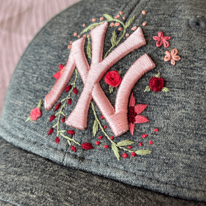 Casquette personnalisée brodée sur mesure - Alobélise Créations