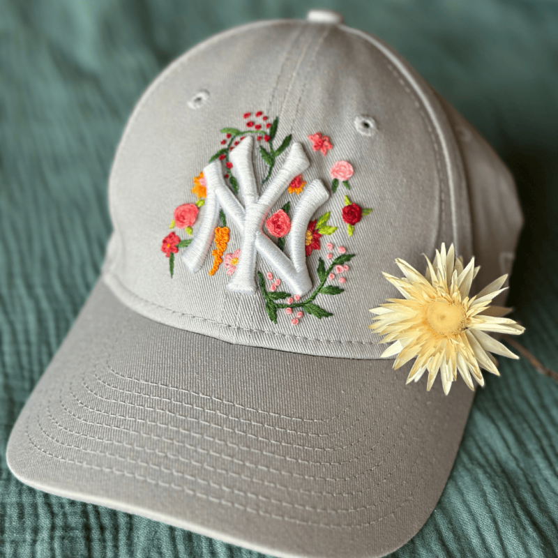 Casquette personnalisée brodée sur mesure - Alobélise Créations