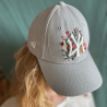 Casquette personnalisée brodée sur mesure - Alobélise Créations